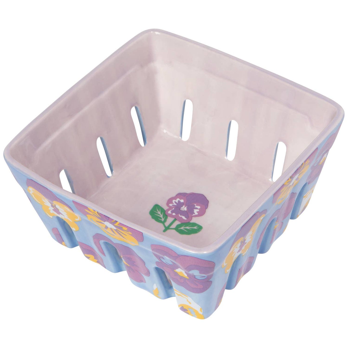 Pansy Large Berry Basket