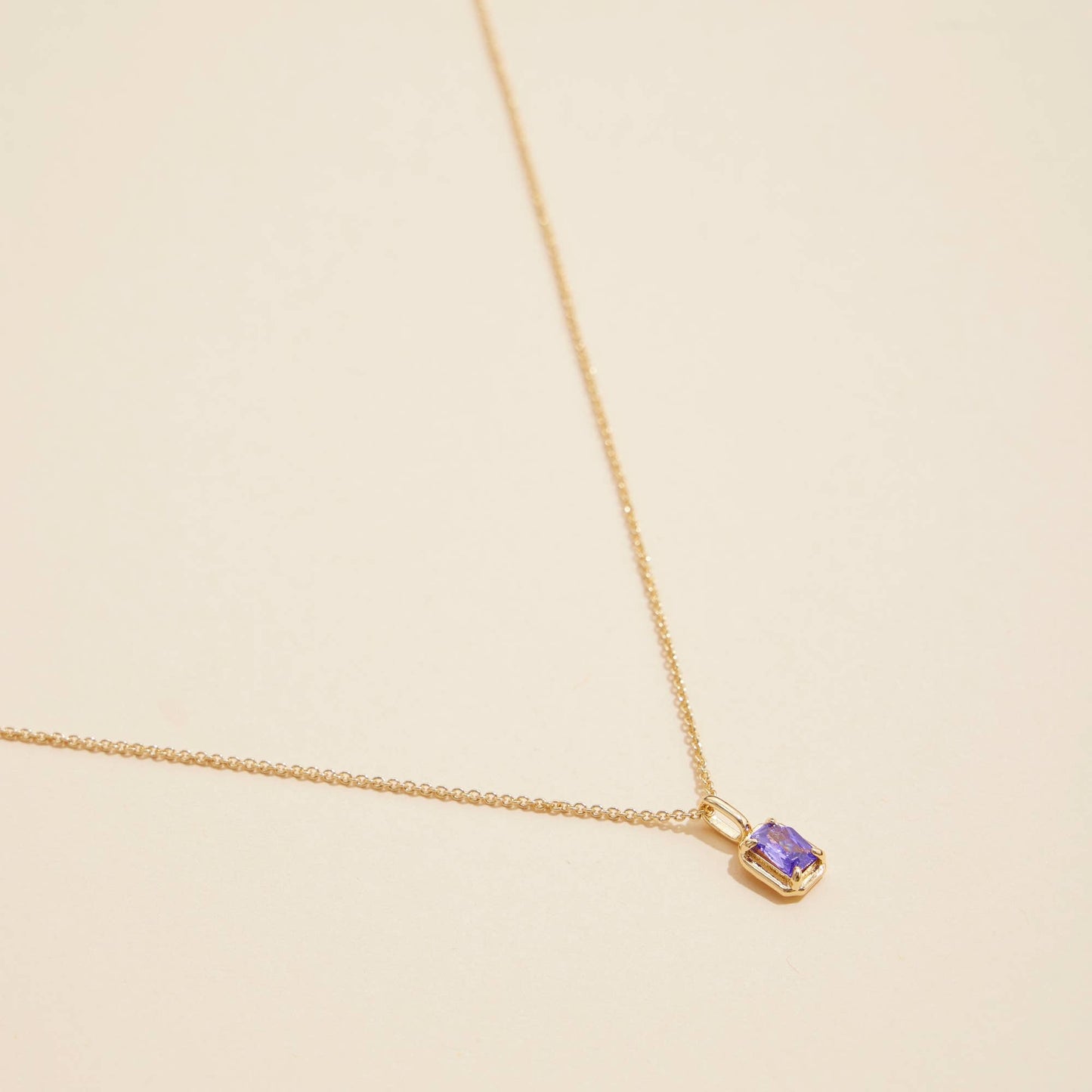 Birthstone Charm Necklace