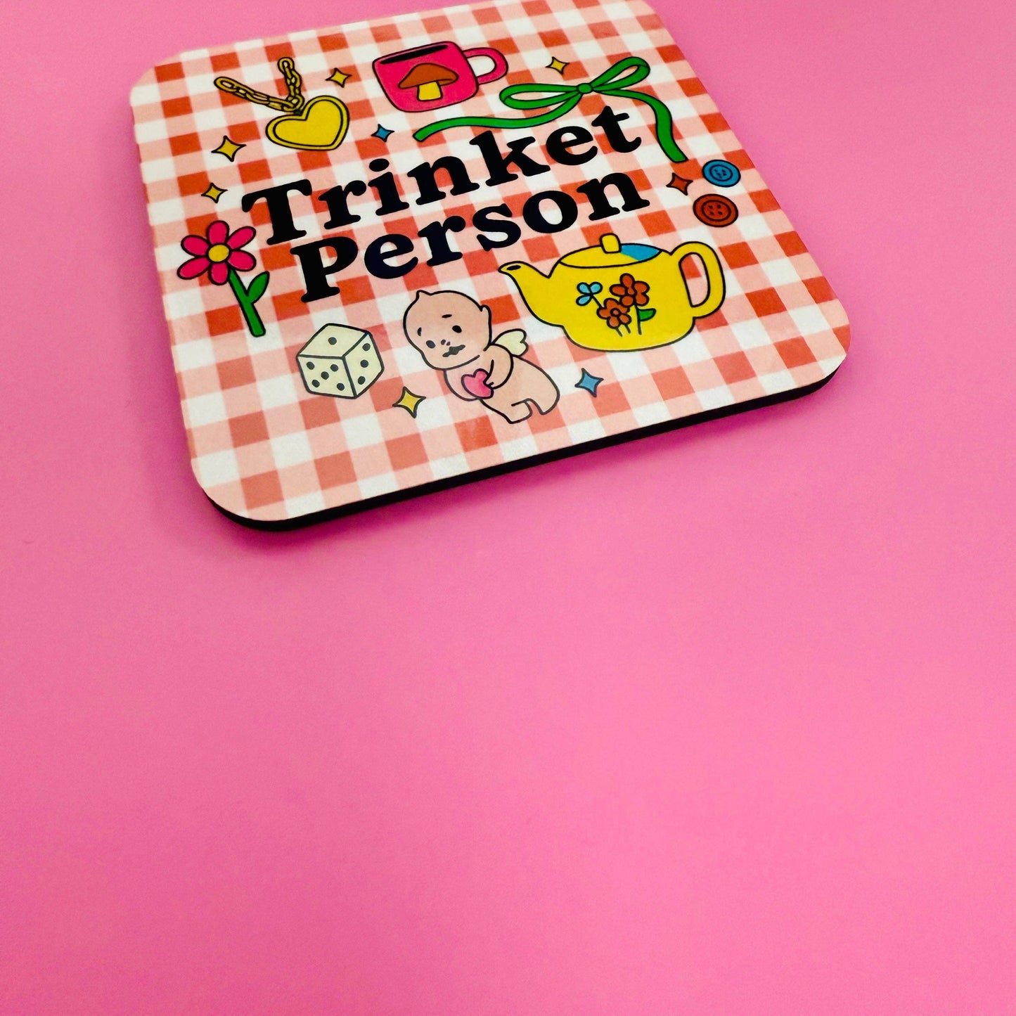 Trinket Person Fridge Magnet