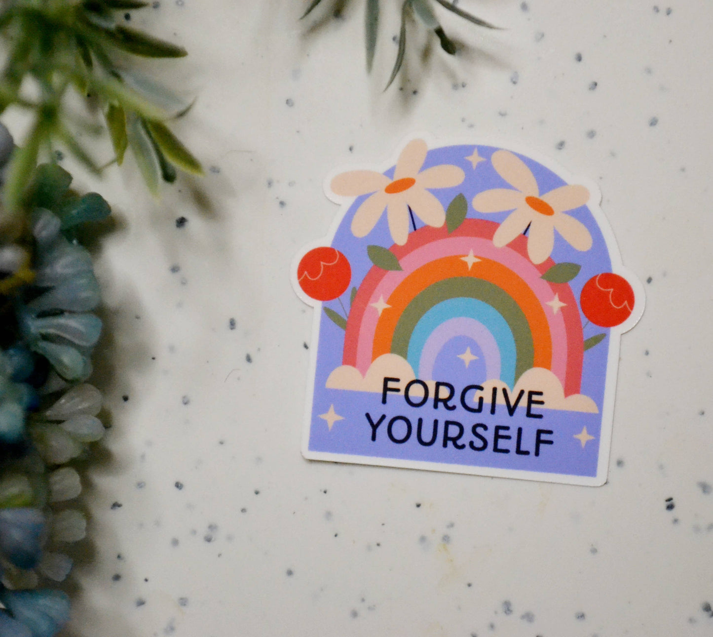 Forgive Yourself Sticker