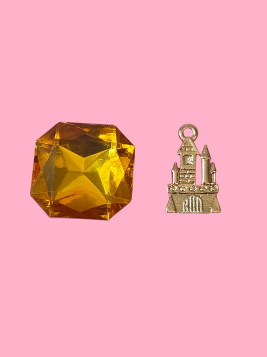 Castle Gold Charm