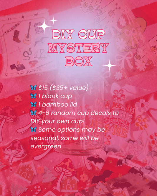 DIY Cup Set Mystery Box