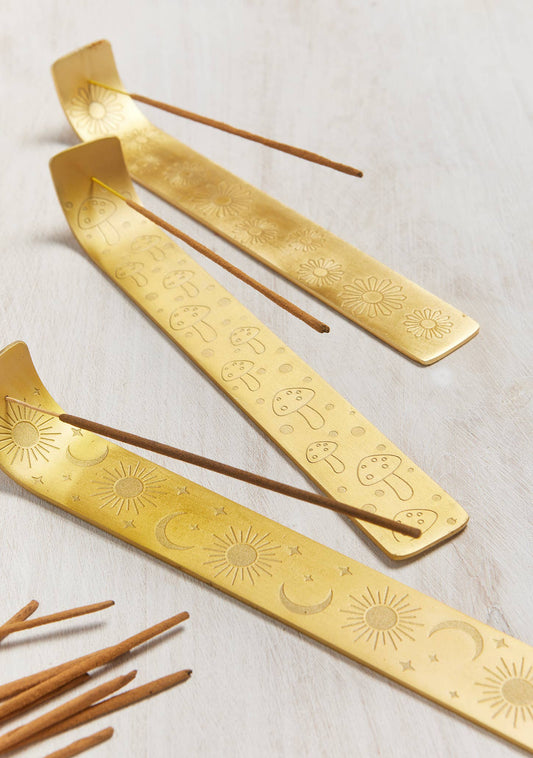 Gold Incense Holder