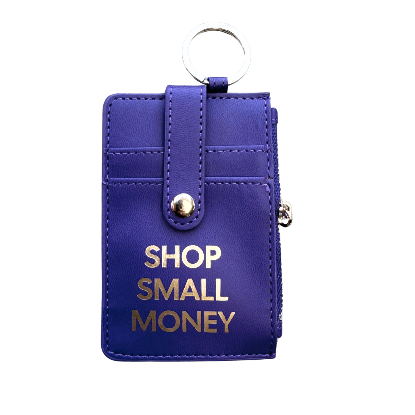 Shop Small Money Keychain Wallet