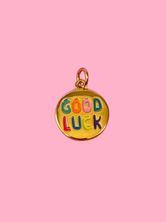 Good Luck Gold Charm