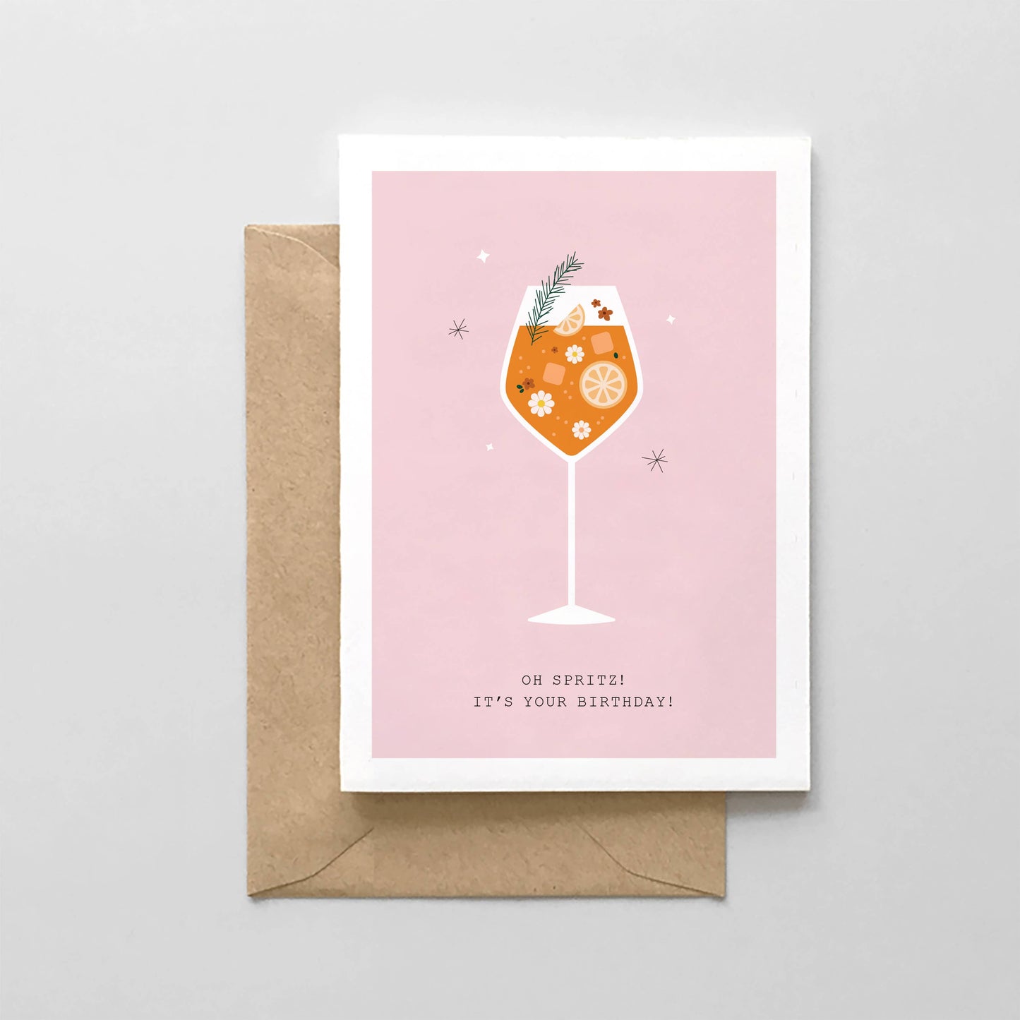 Oh Spritz! It's Your Birthday! - Birthday Card