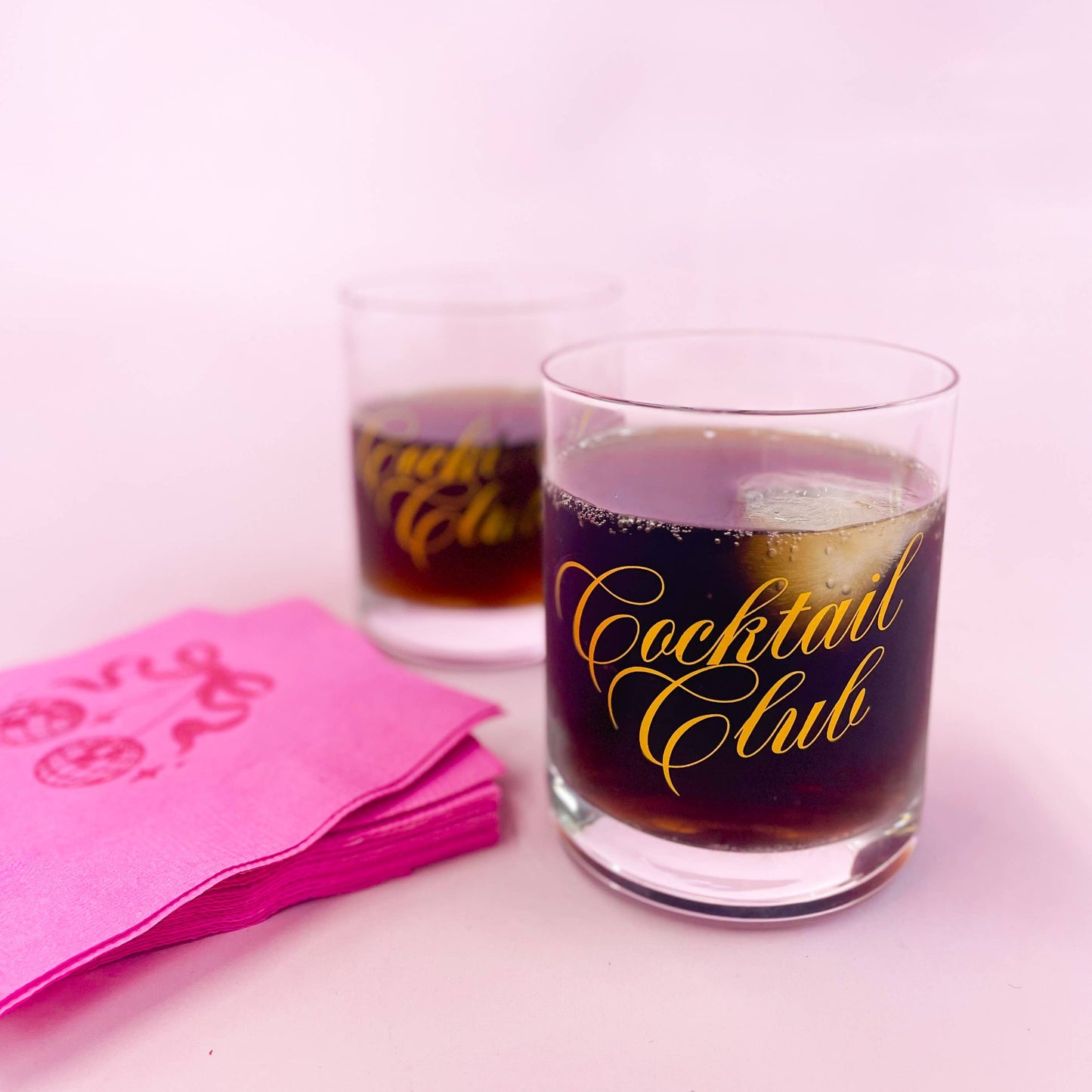 Gold Cocktail Club Glass