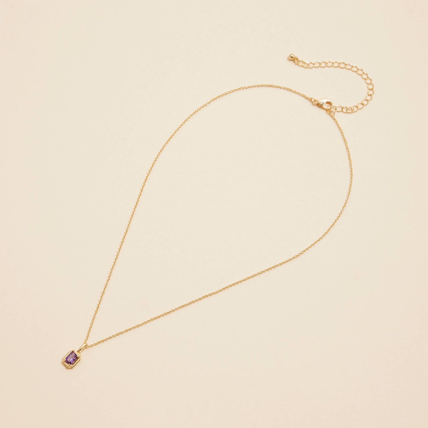 Birthstone Charm Necklace