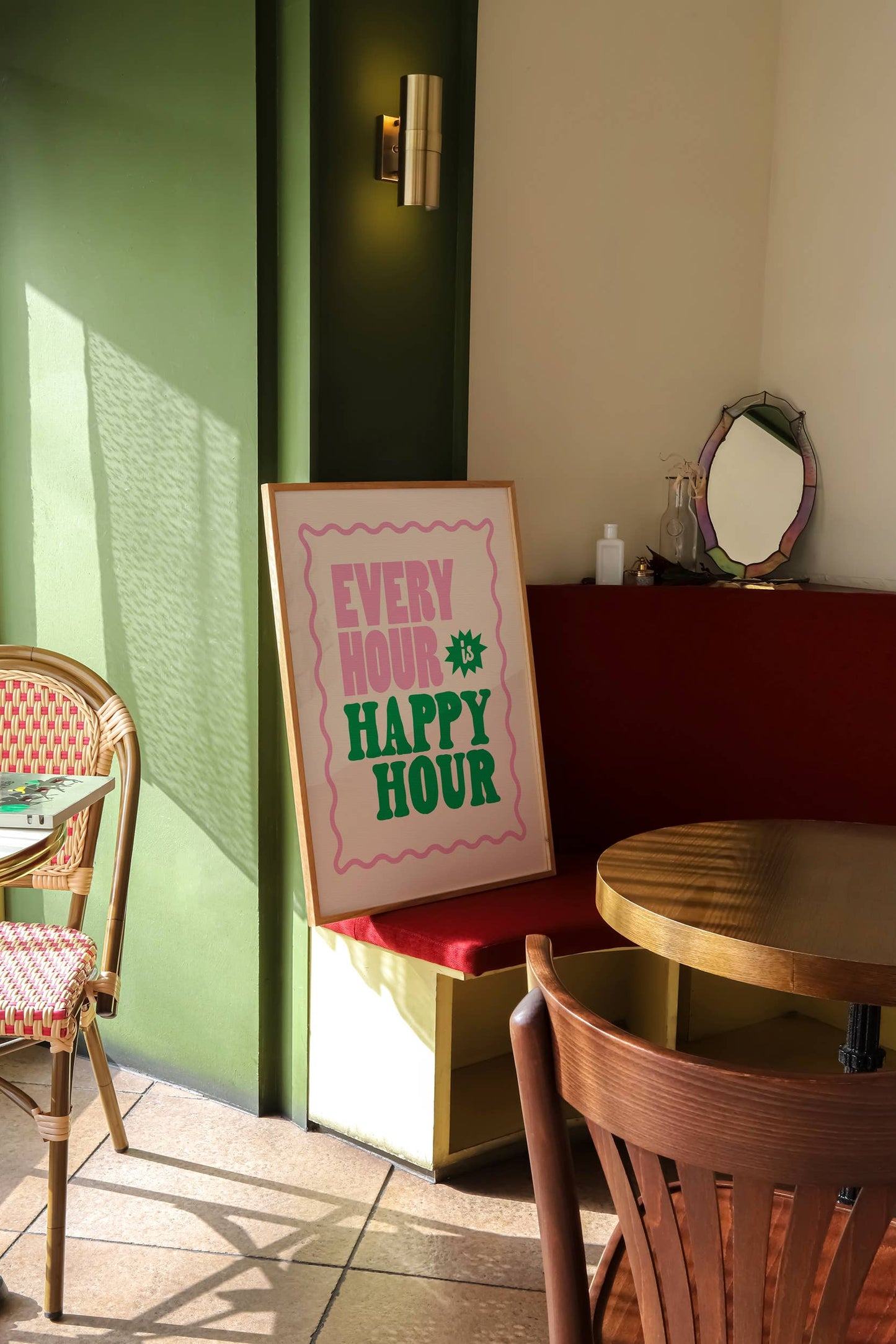 Every Hour is Happy Hour Art Print