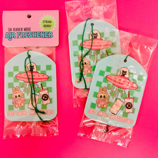 Just Taking The Essentials Car Air Freshener