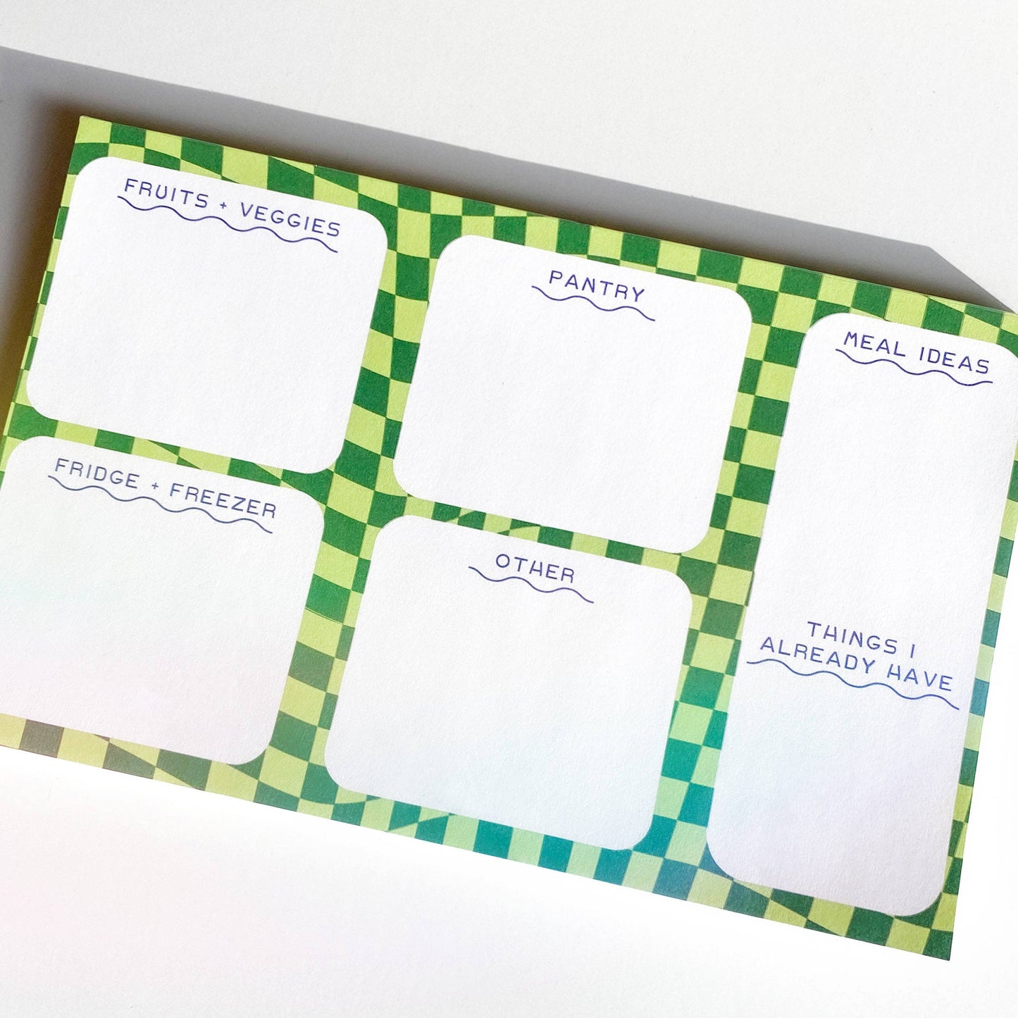 Groceries Notepad