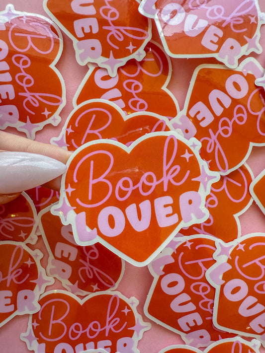 Book Lover Sticker