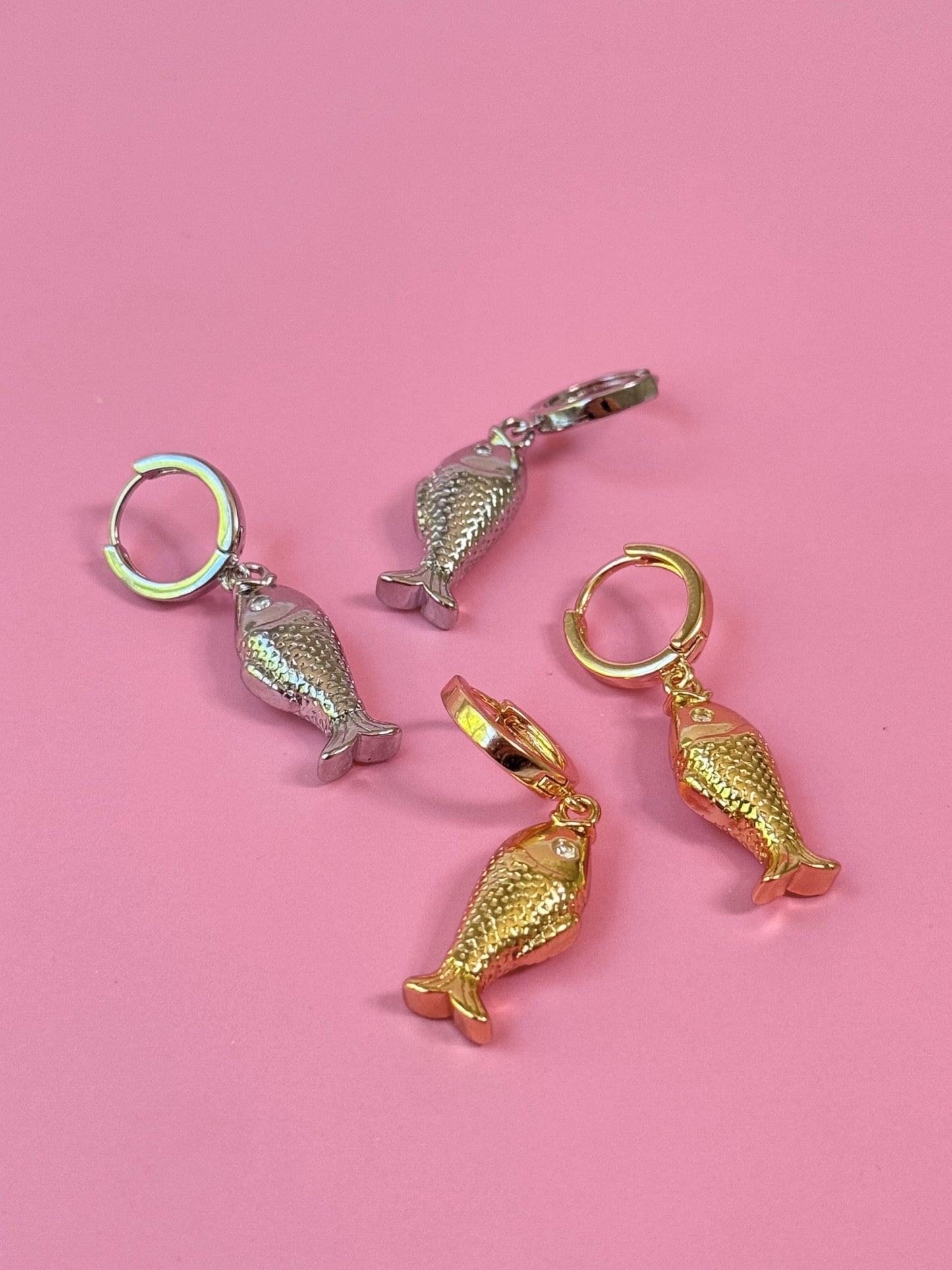 Sardine Huggies (Gold + Silver)