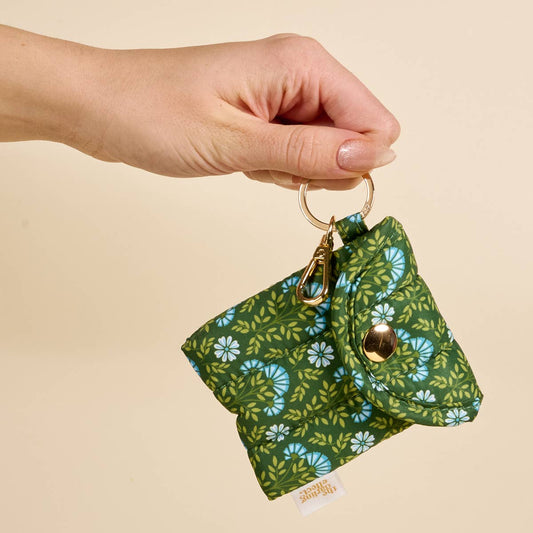 Puffy Earbud Case – Forest Green