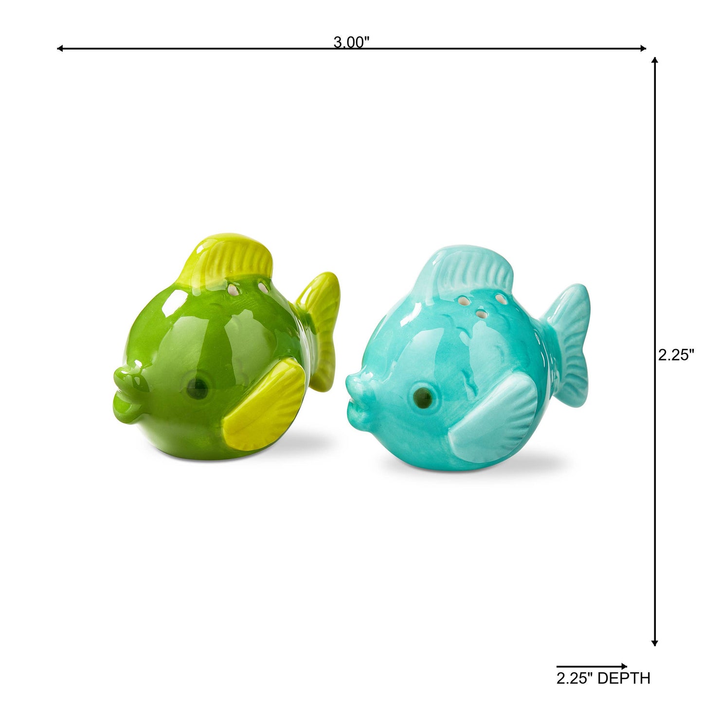 Fish Salt and Pepper Shakers
