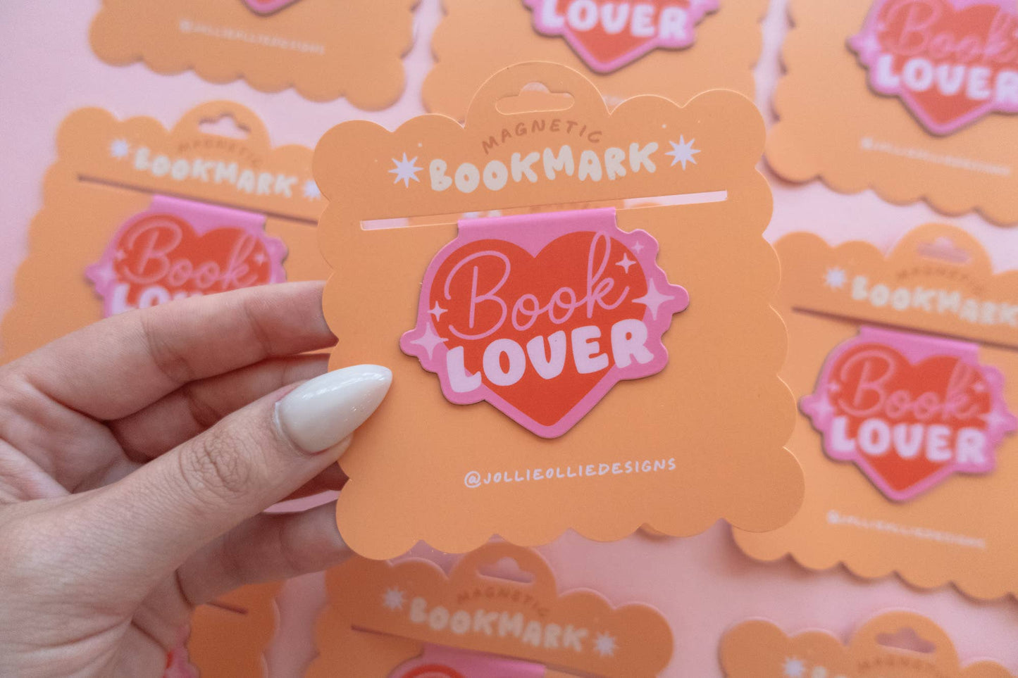 Book Lover Magnetic Bookmark