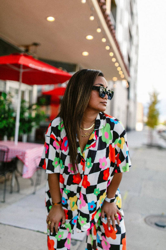 In My Blooming Era Plisse Set (M-3X)