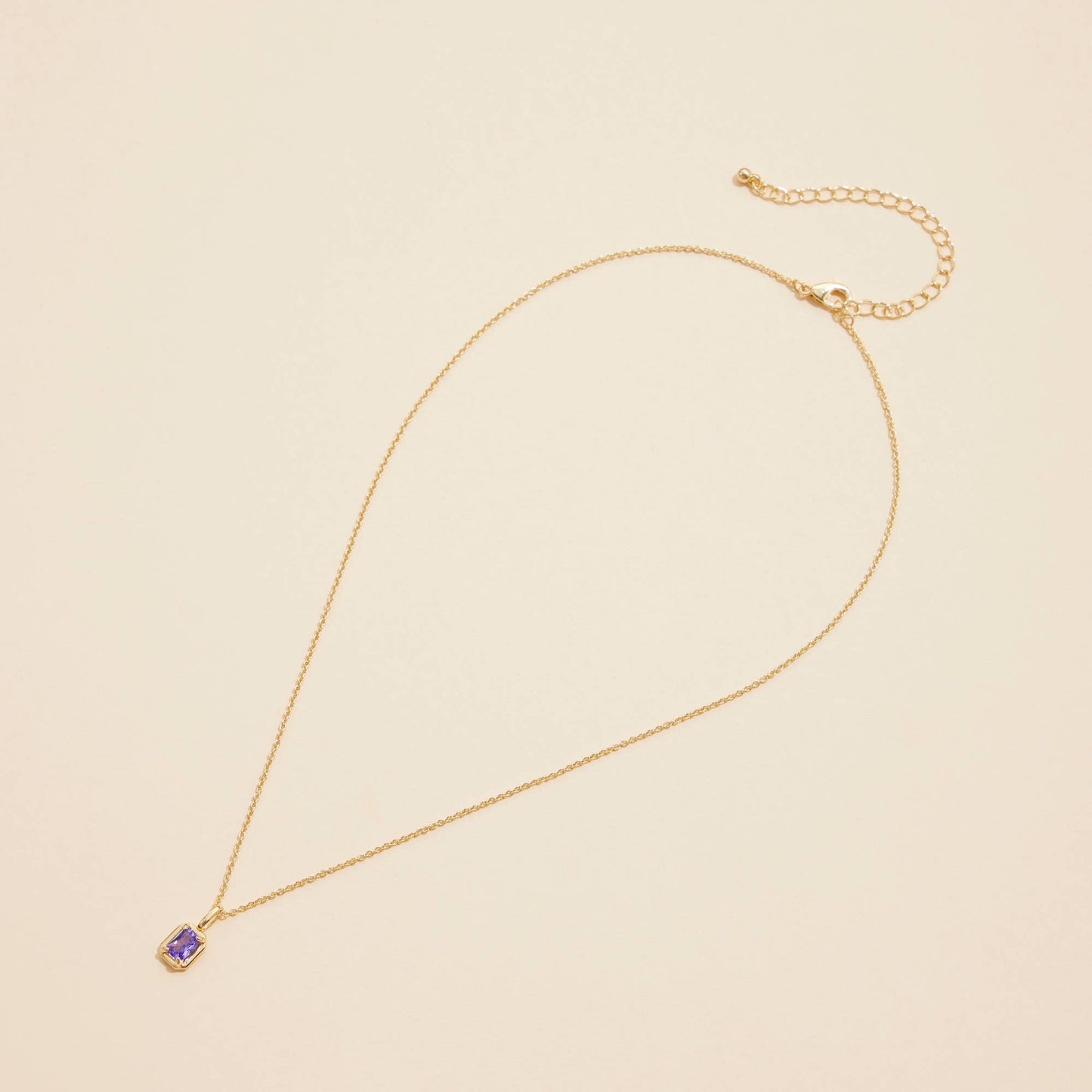 Birthstone Charm Necklace