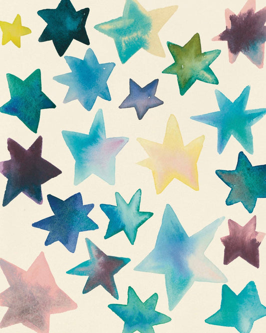 "Dreamy Stars" Art Print