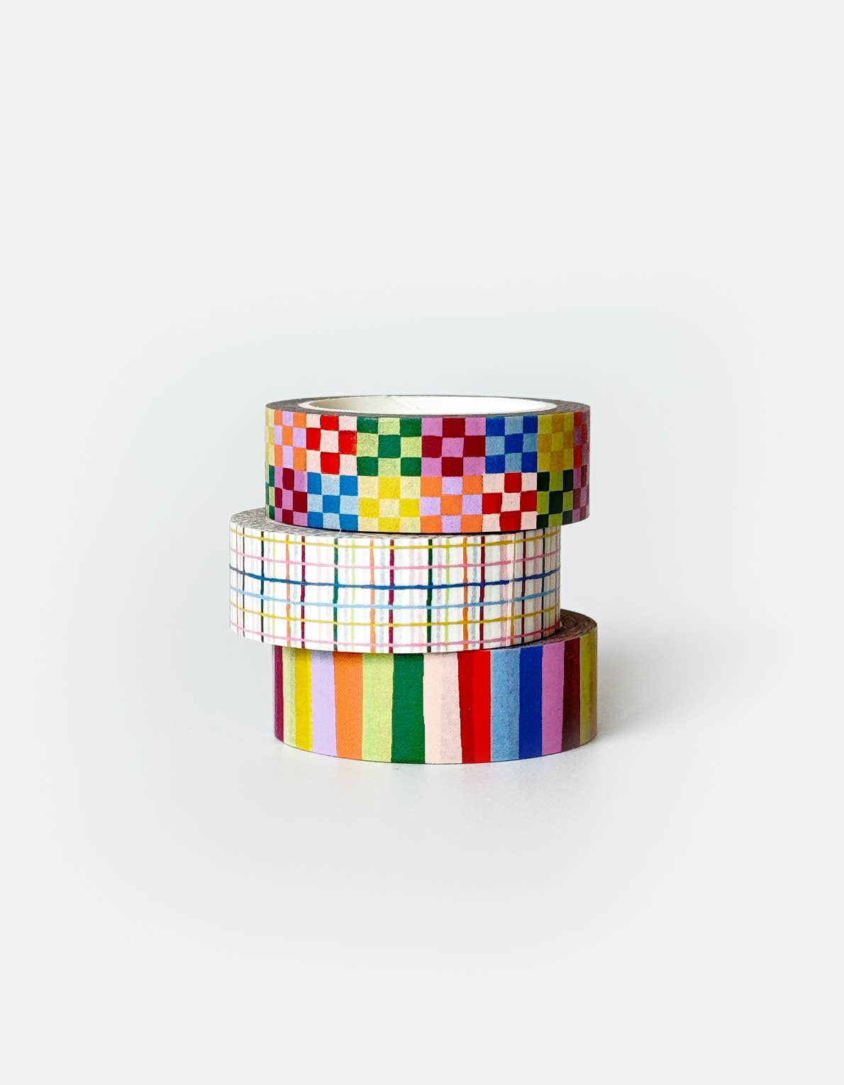 Rainbow Washi Tape - Set of 3