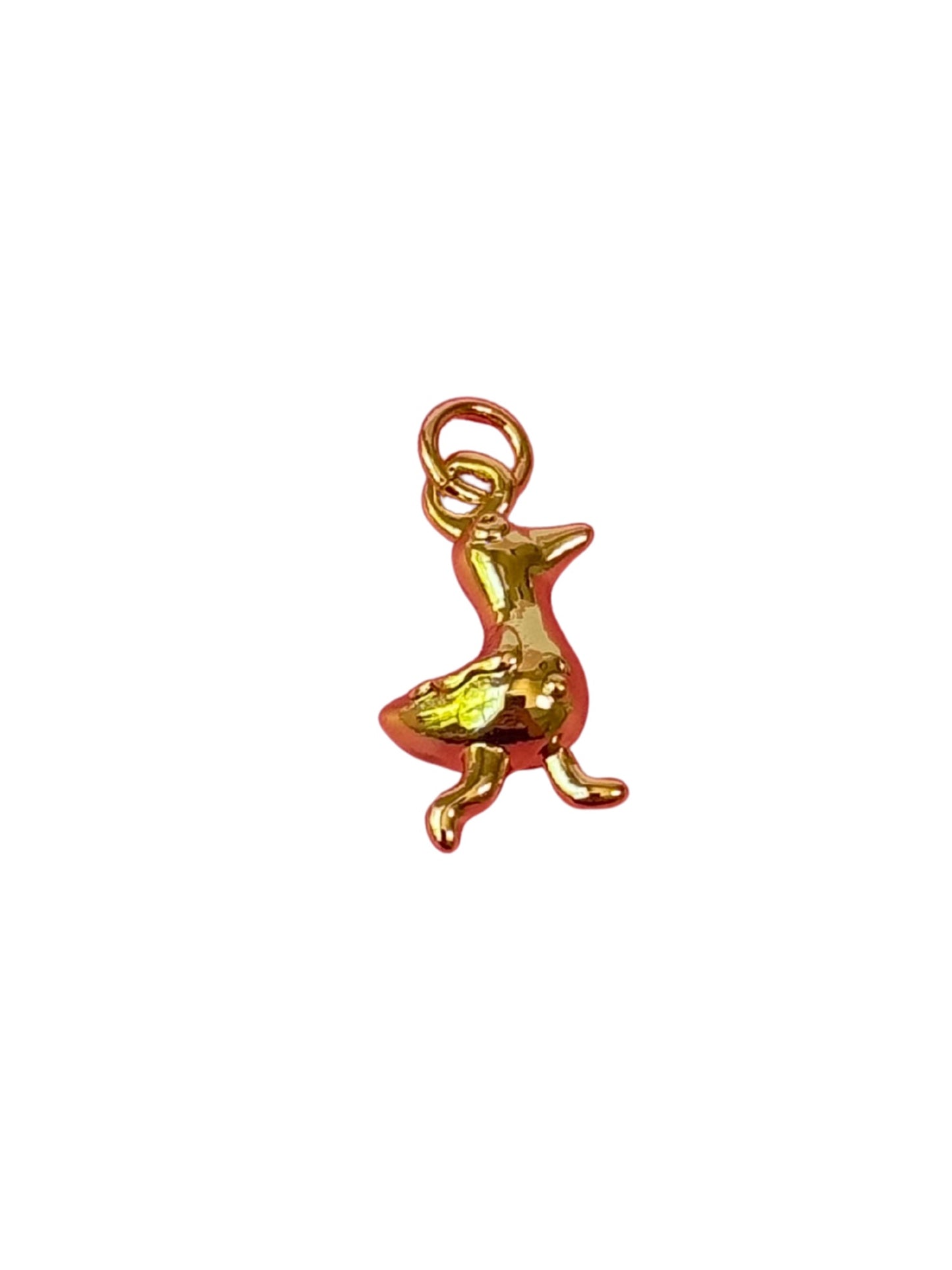 Silly Goose Gold Charm