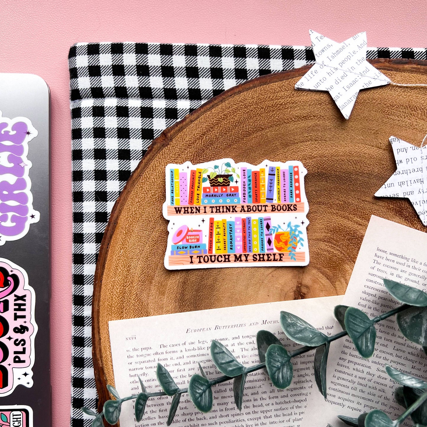 Bookshelf Sticker