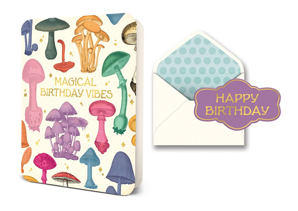 Magical Birthday Vibes Greeting Card