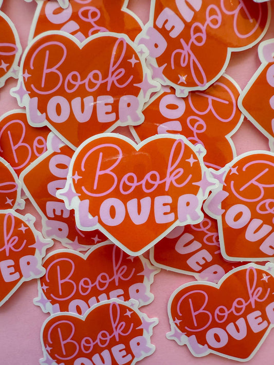 Book Lover Sticker