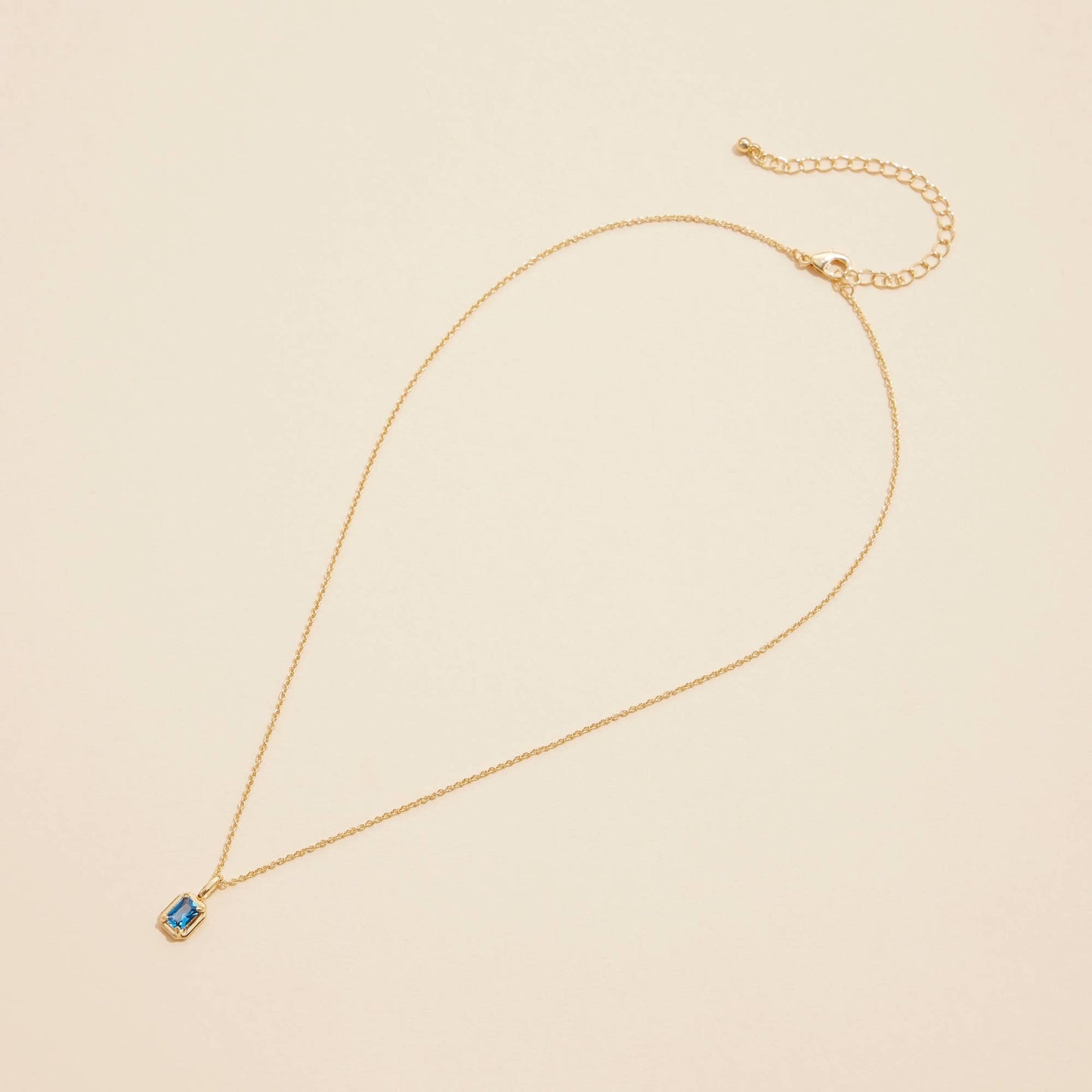 Birthstone Charm Necklace