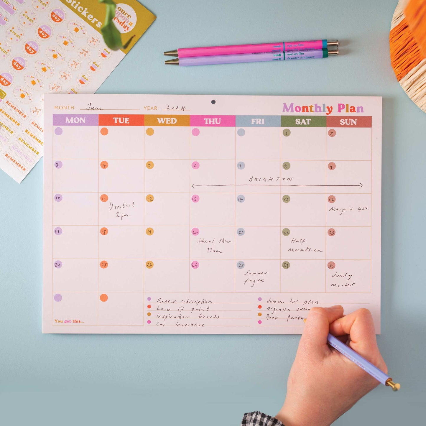 Monthly Planner Pad - You Got This