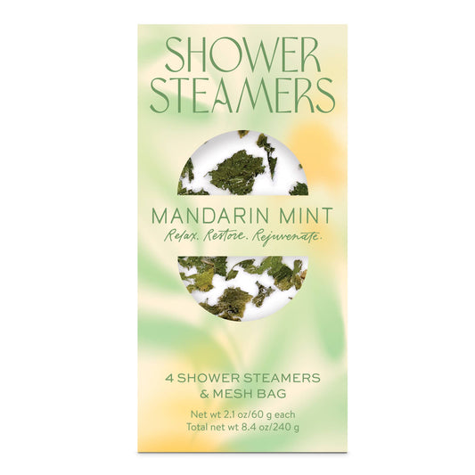 Mandarin Mint Shower Steamers