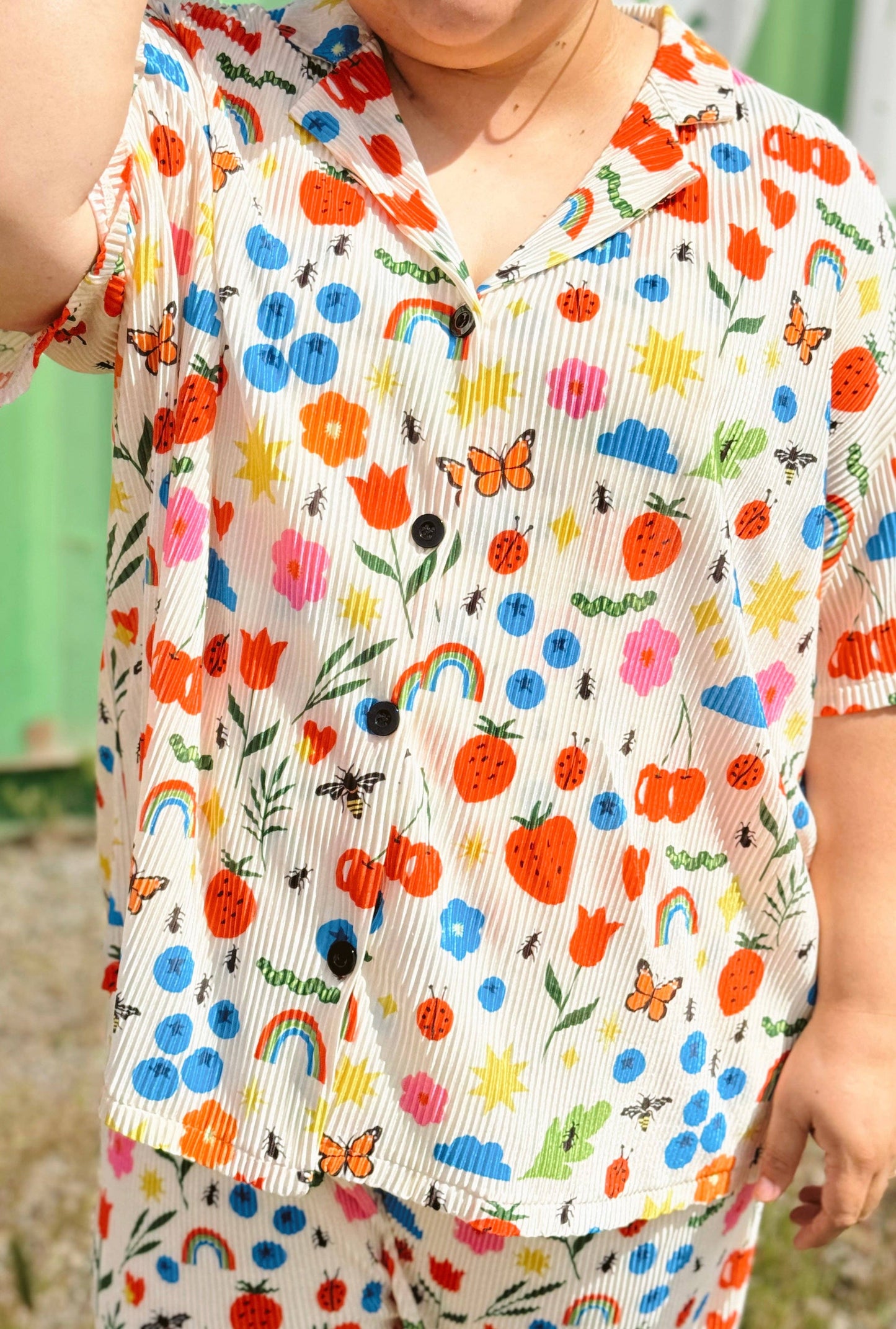 Mother Earth Plisse Set (XS-3X)