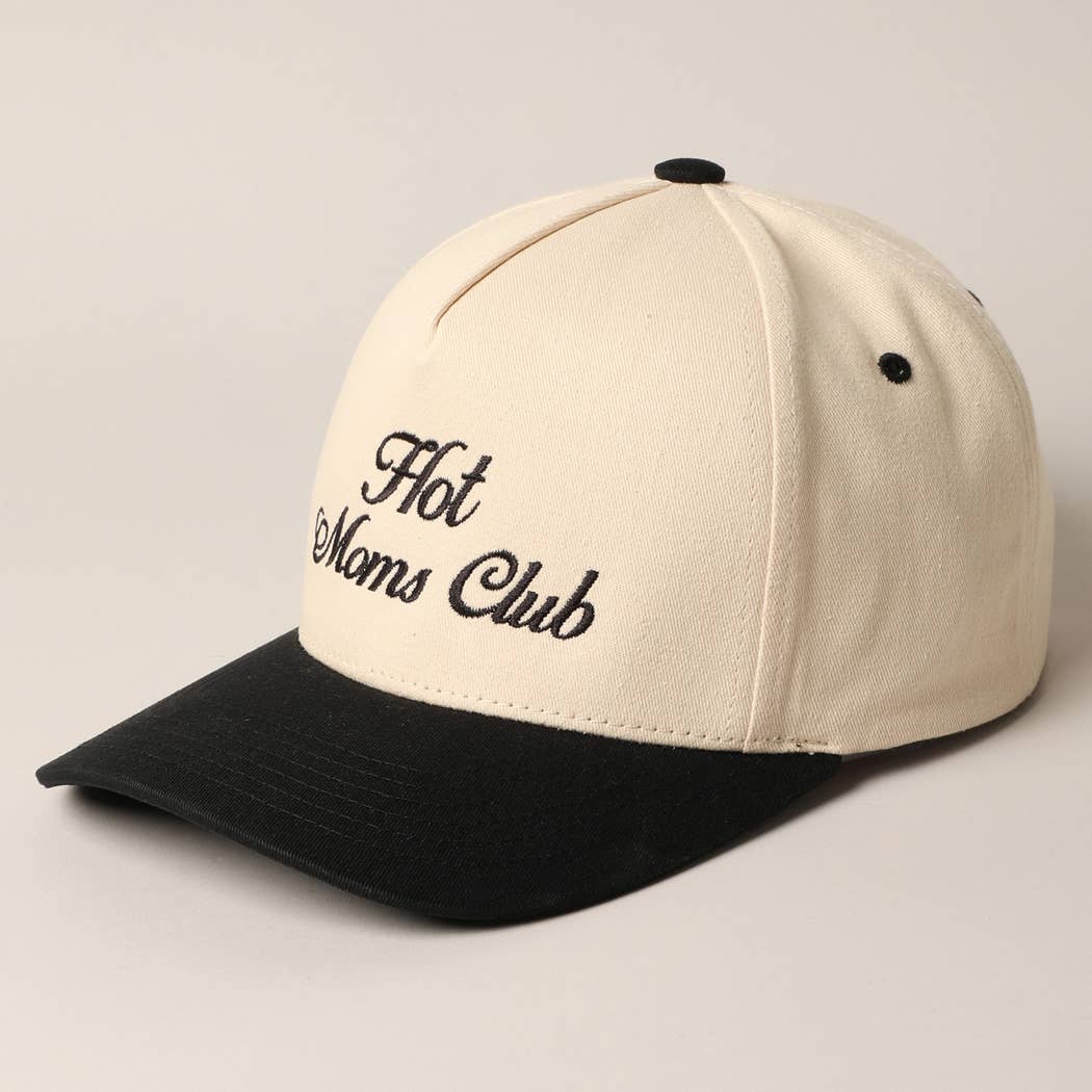 Hot Moms Club Embroidered Hat