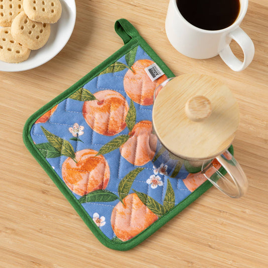 Peaches Potholder