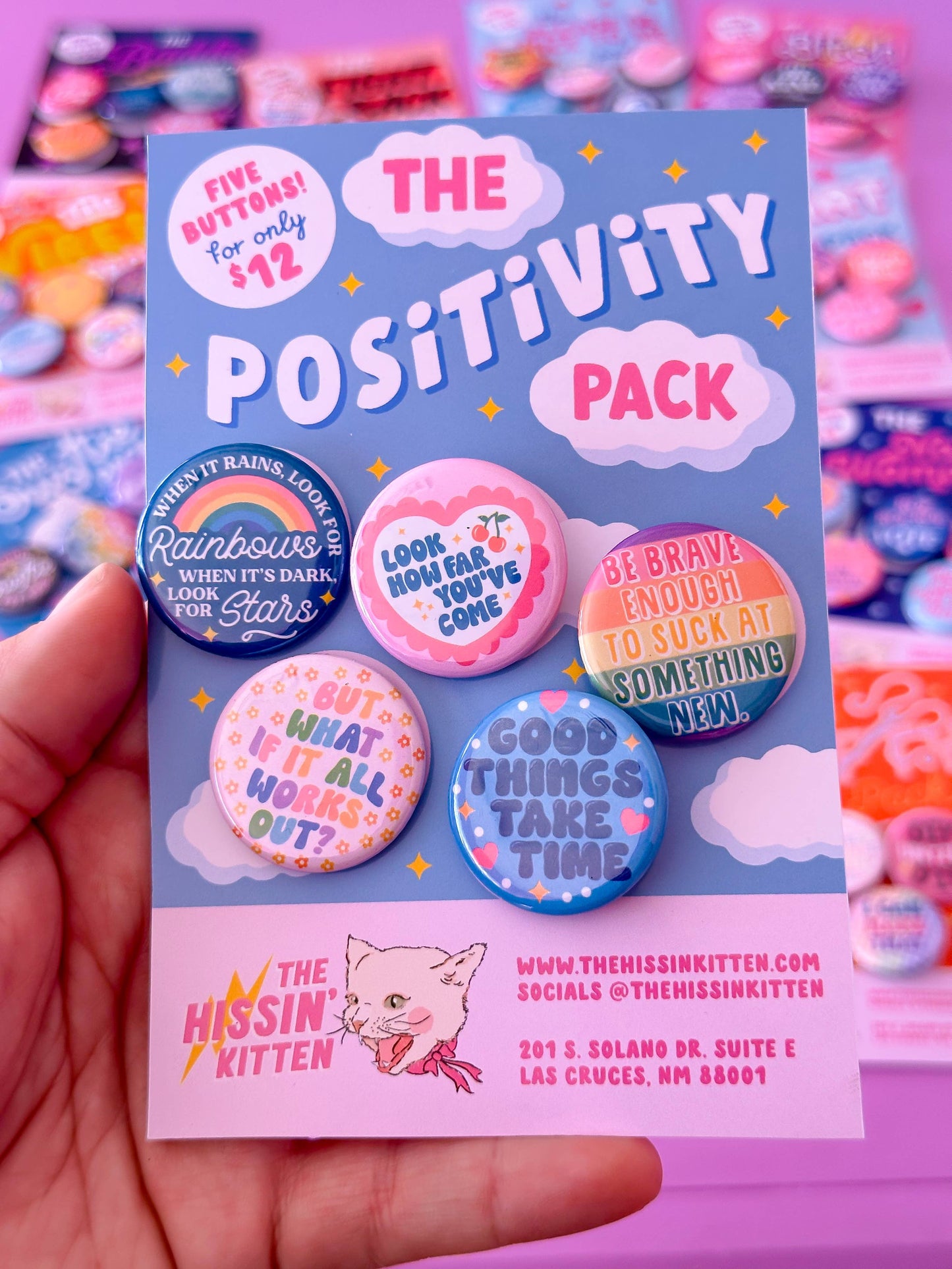 The Positivity Pack Magnet 5-Pack