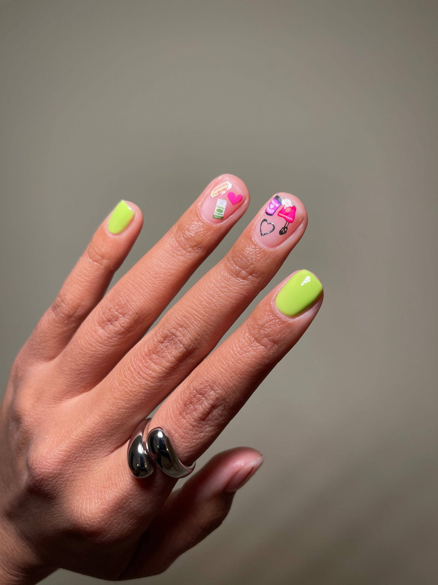 Nail Art Stickers - From Scratch