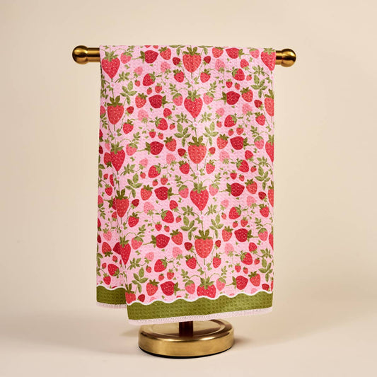 Strawberry Fields Tea Towel