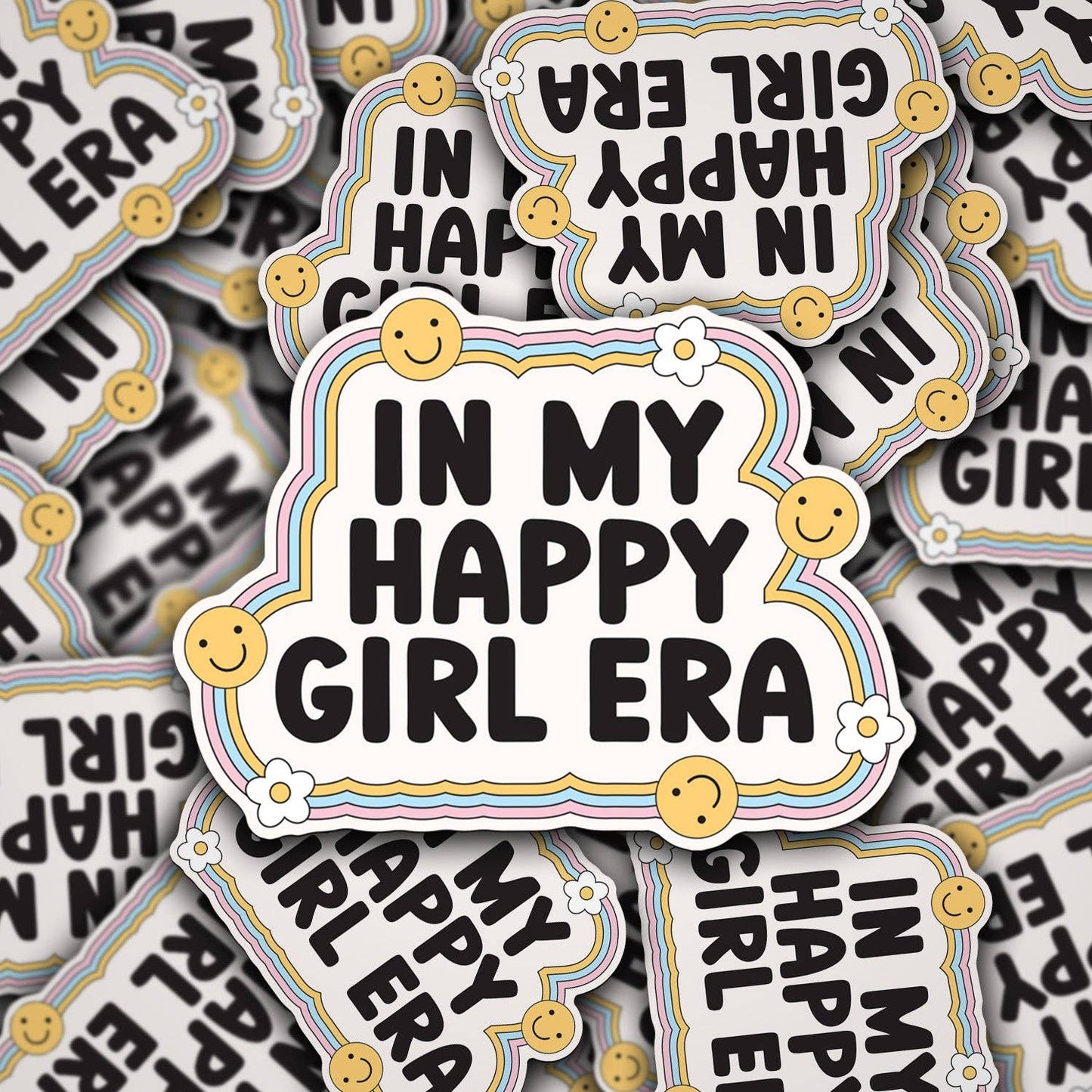 In My Happy Girl Era Sticker