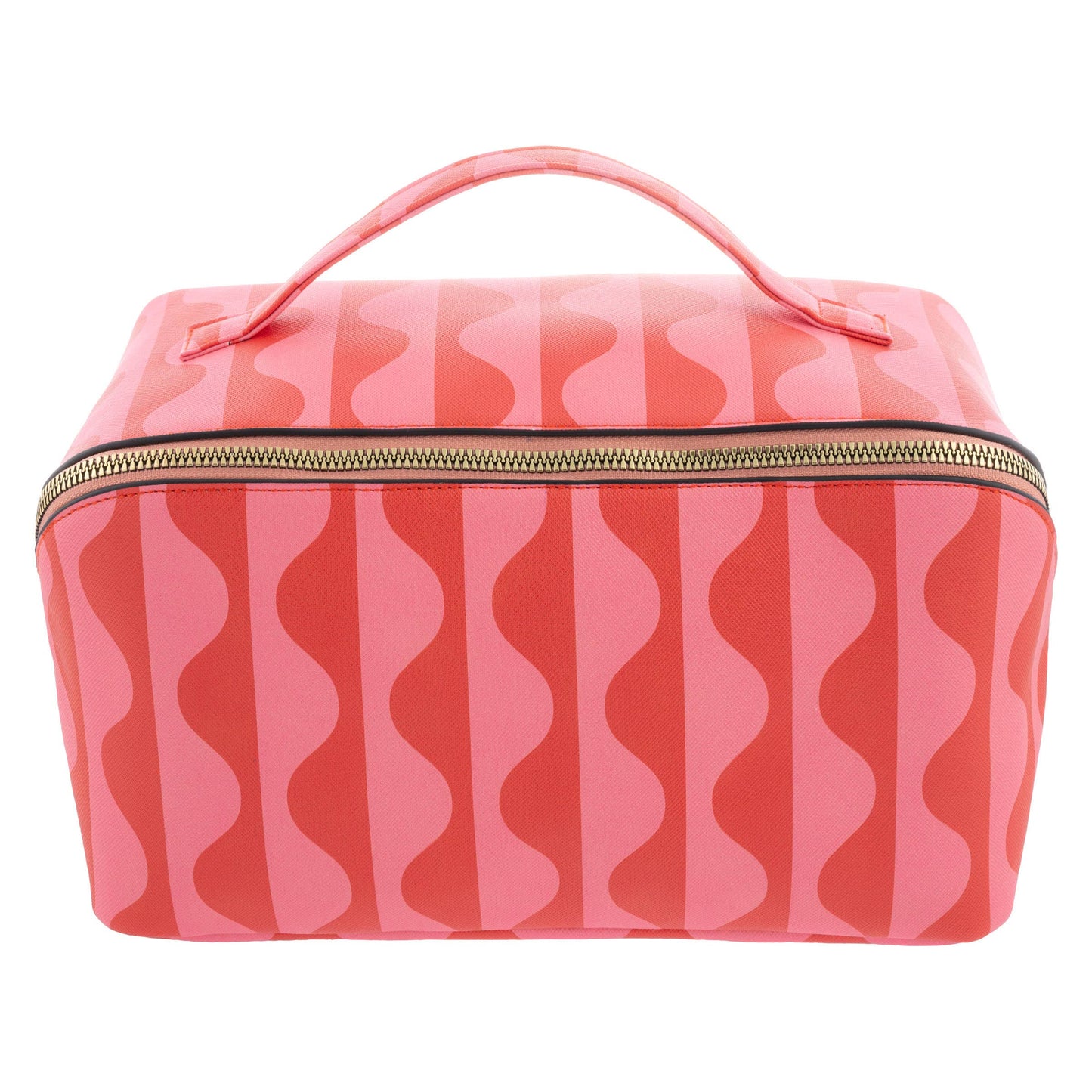 Wavy Jumbo Zip Cosmetic Bag