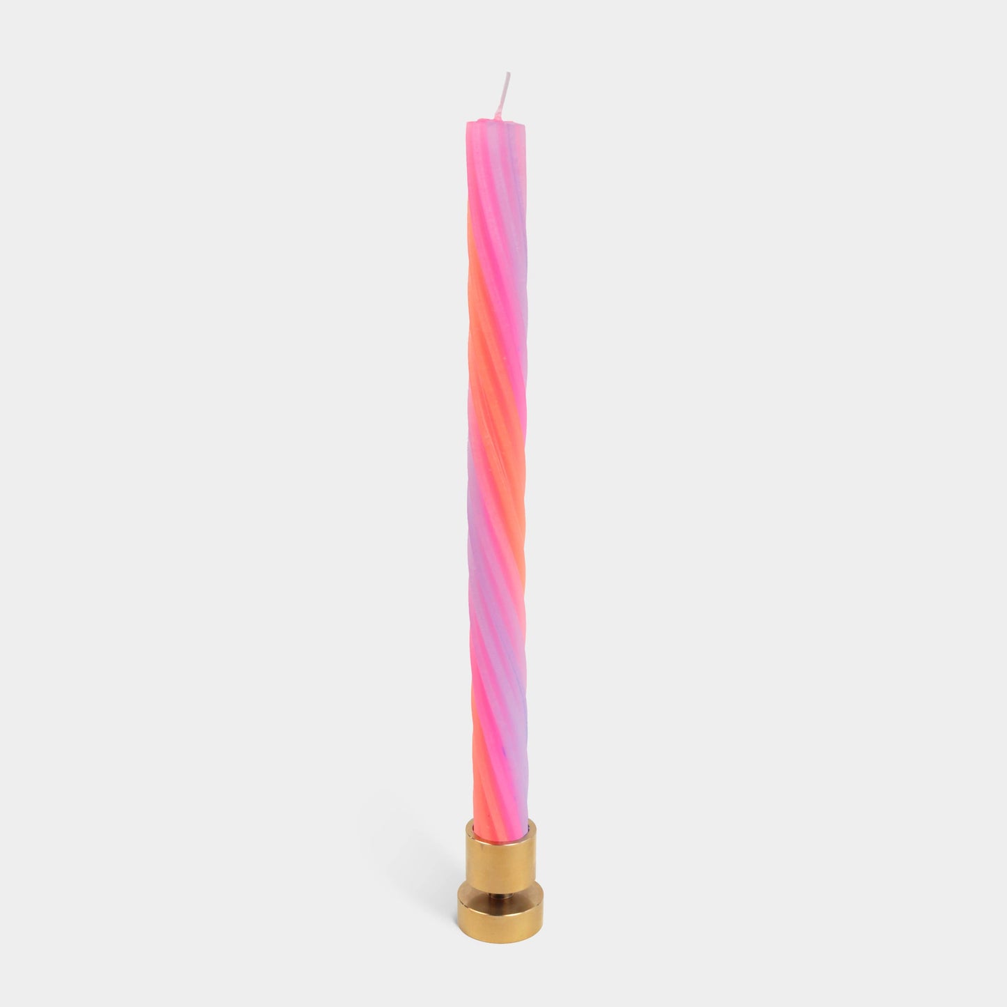Orange, Pink & Lav. Rope Candles - (2 Pack)