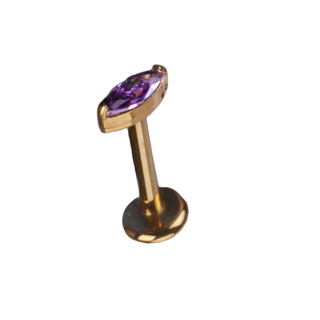 Bejeweled Flatback Stud (Single or Pair)
