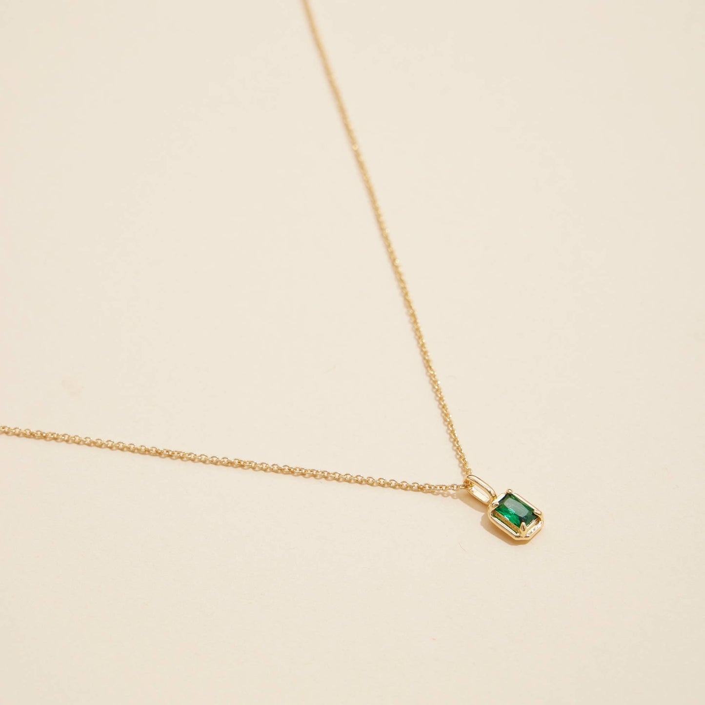Birthstone Charm Necklace