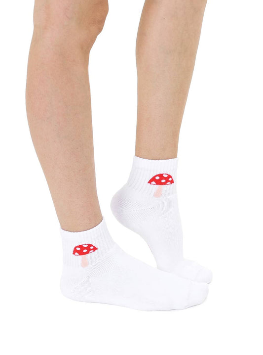 Mushroom Ankle Socks
