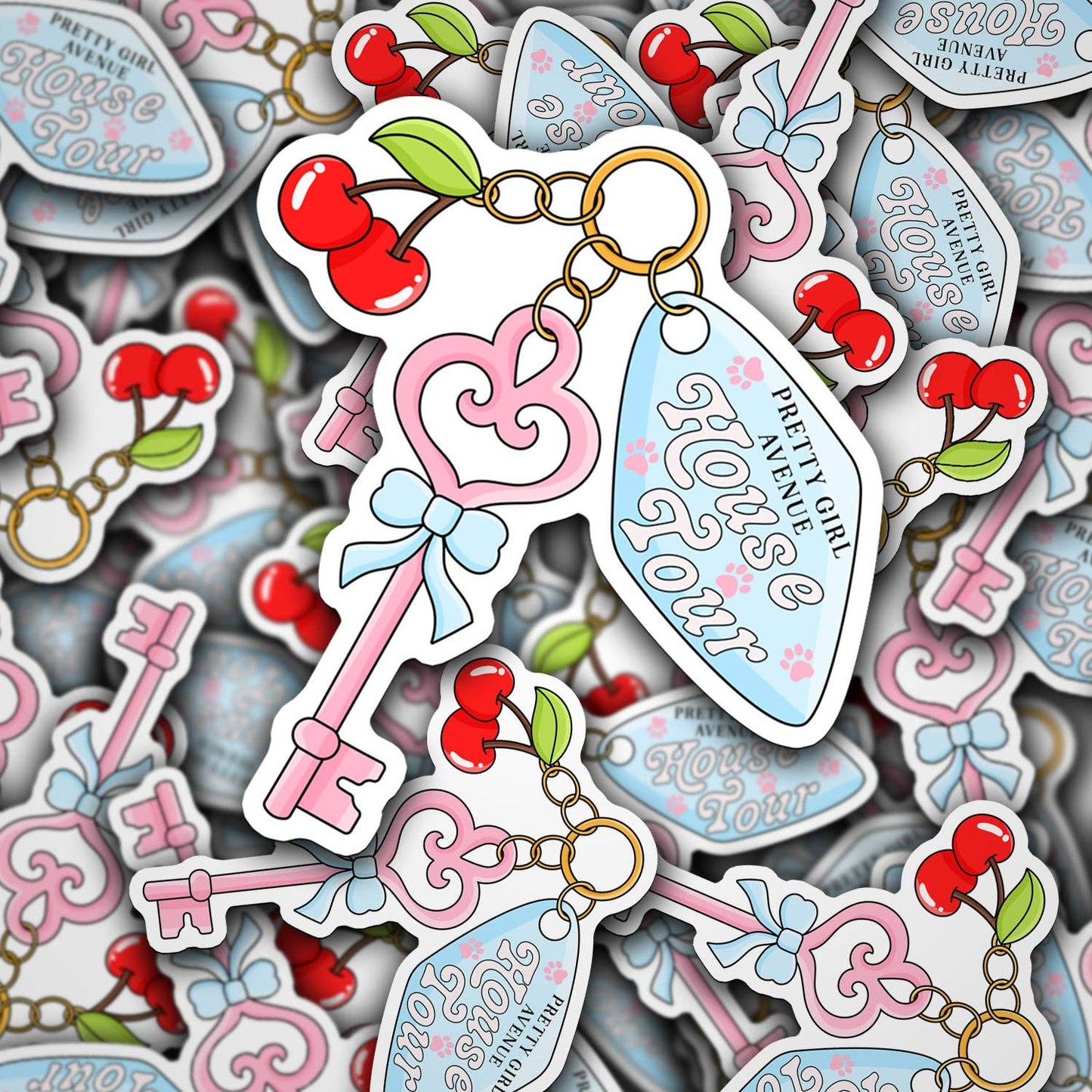 Pretty Girl Avenue Sticker