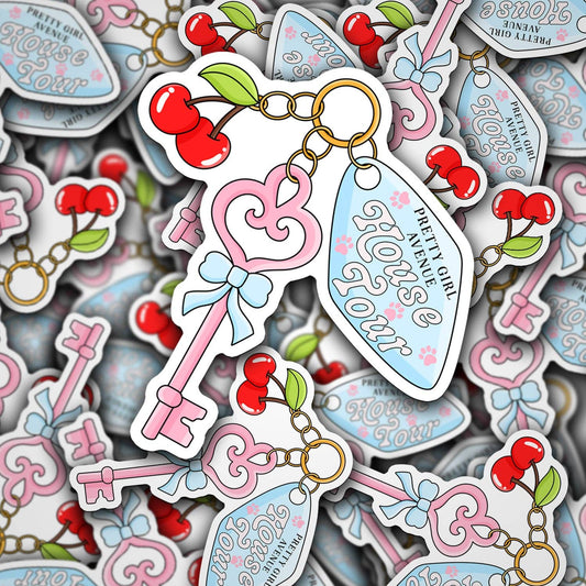 Pretty Girl Avenue Sticker