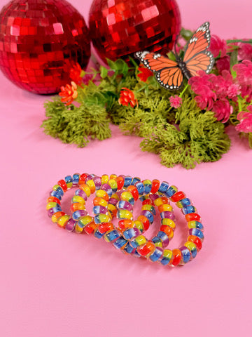Lollipop Spiral Hair Ties (4-pack)