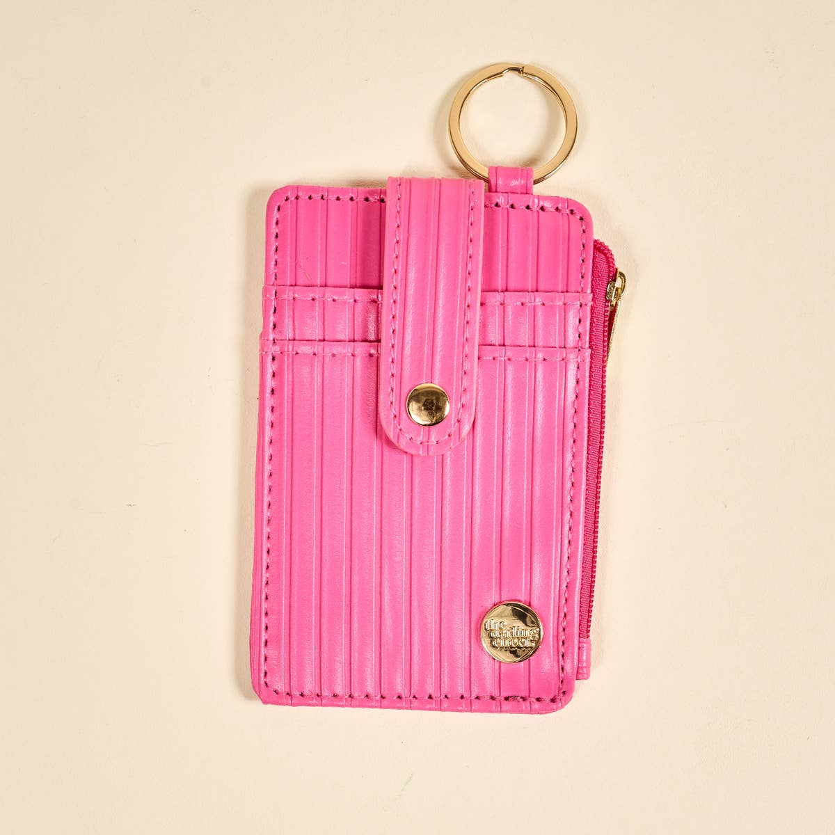 Keychain Wallet – Hot Pink