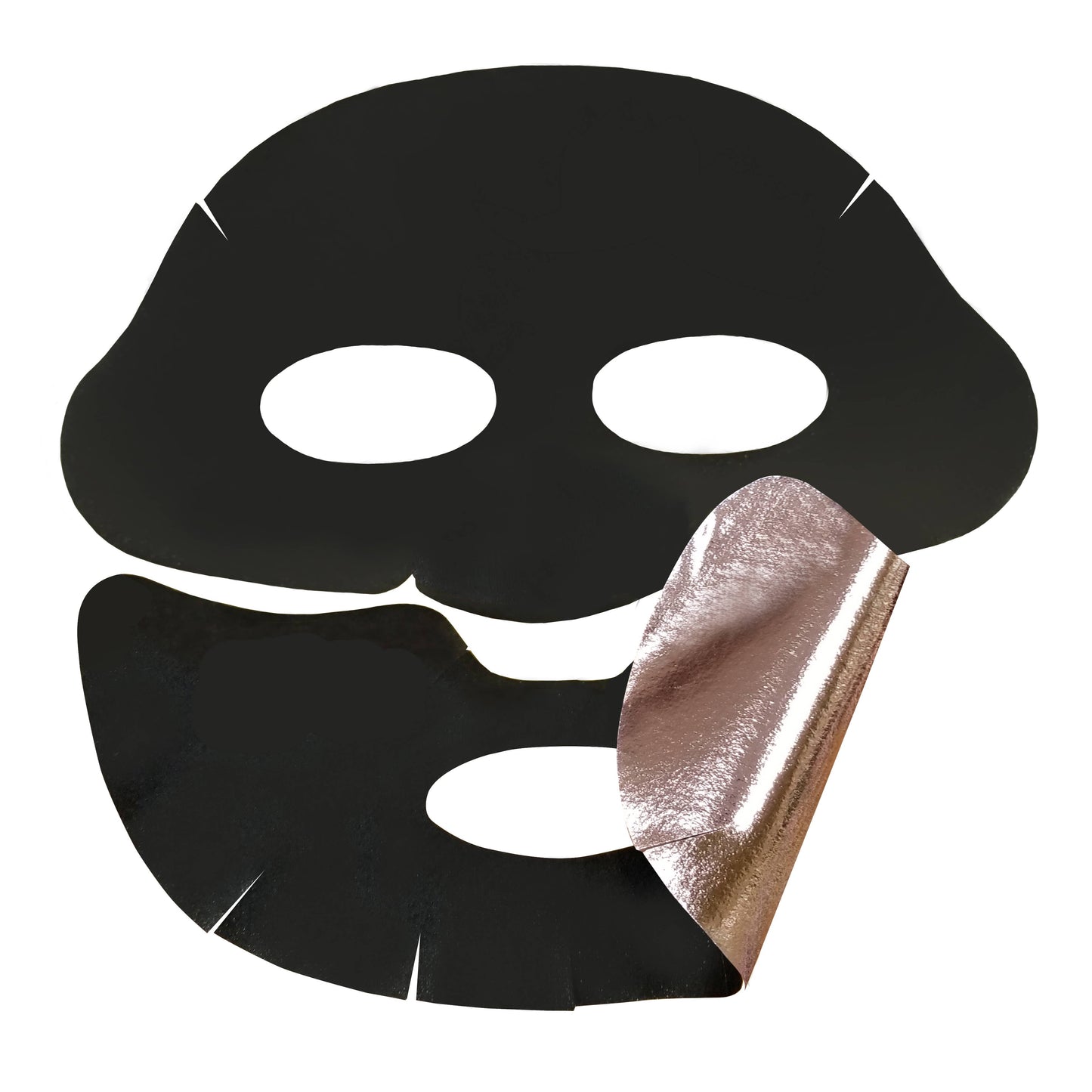 Luxury Rose Gold Metallic Foil Facial Sheet Mask