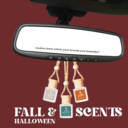 Scented Oil Car Hanger Diffusers - NEW Fall Scents