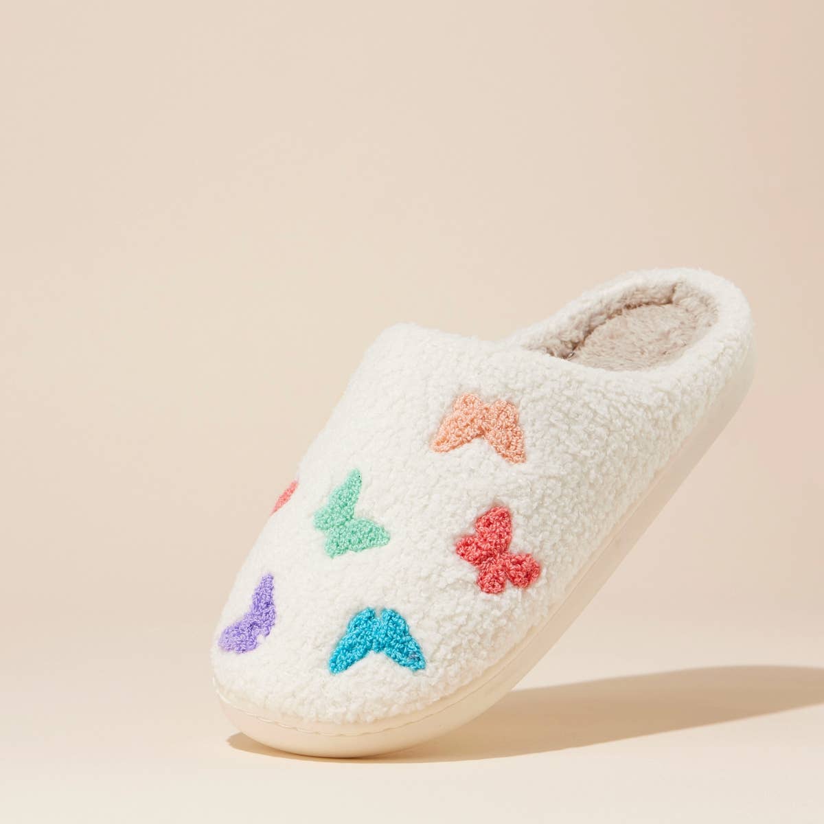 Pastel Butterfly Slippers
